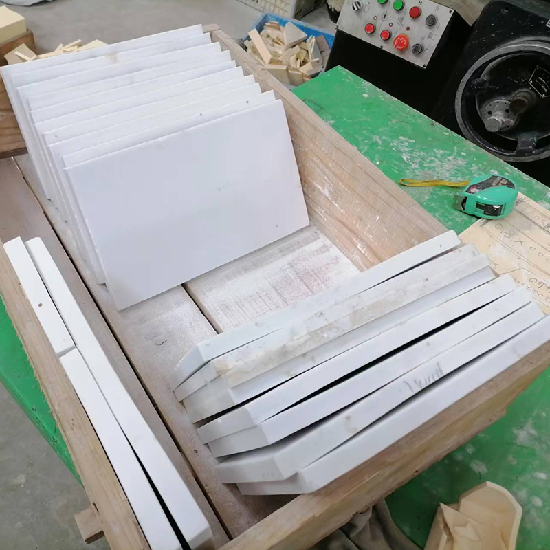 High Alumina Calcined Ceramic Raw Material Wear Plate for Mining Industry