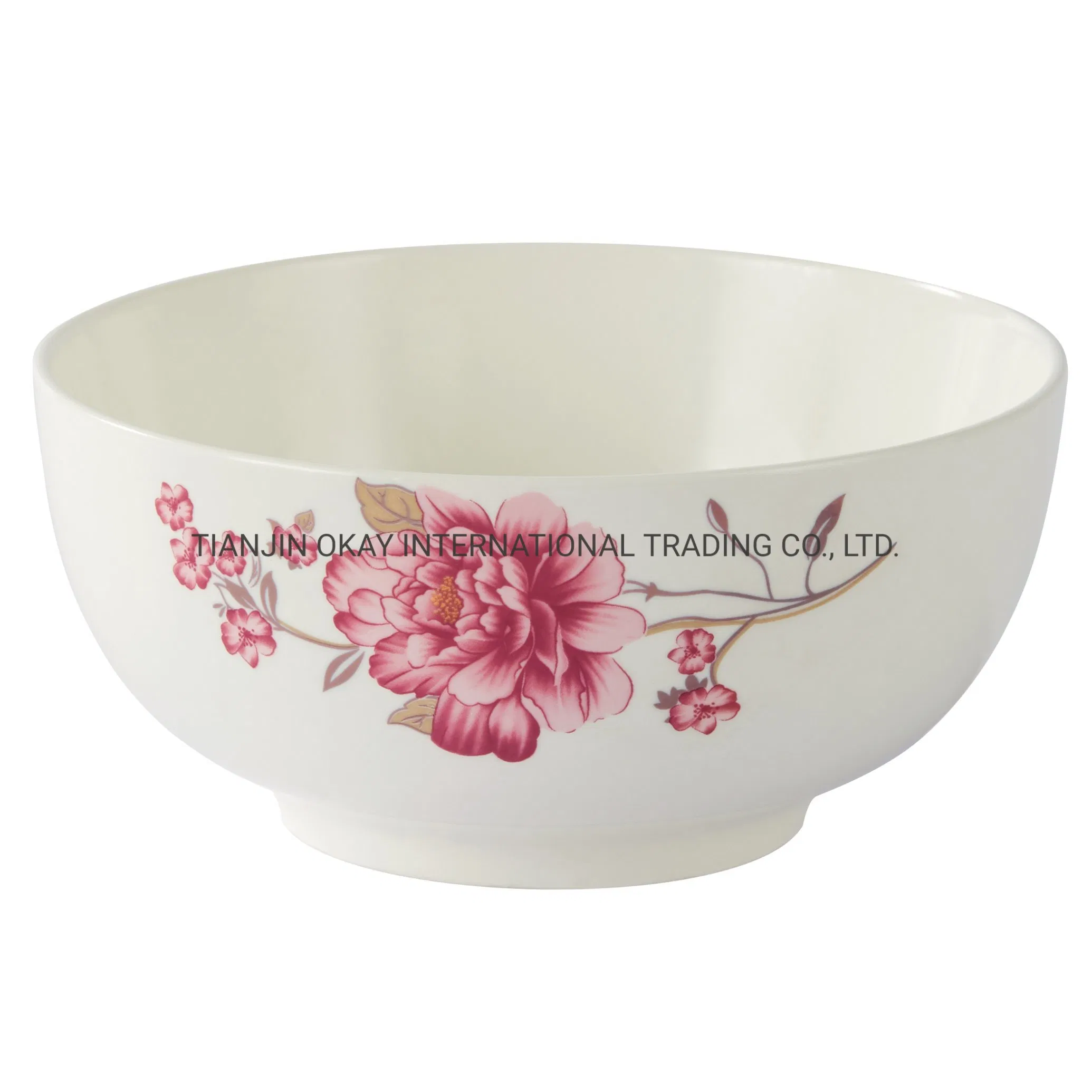 Custom Logo Restaurant 3/3.5/4/4.5/5/6/7/8/9 Inch Plain White Round Porcelain Dinner Rice Soup Ceramic Bowls
