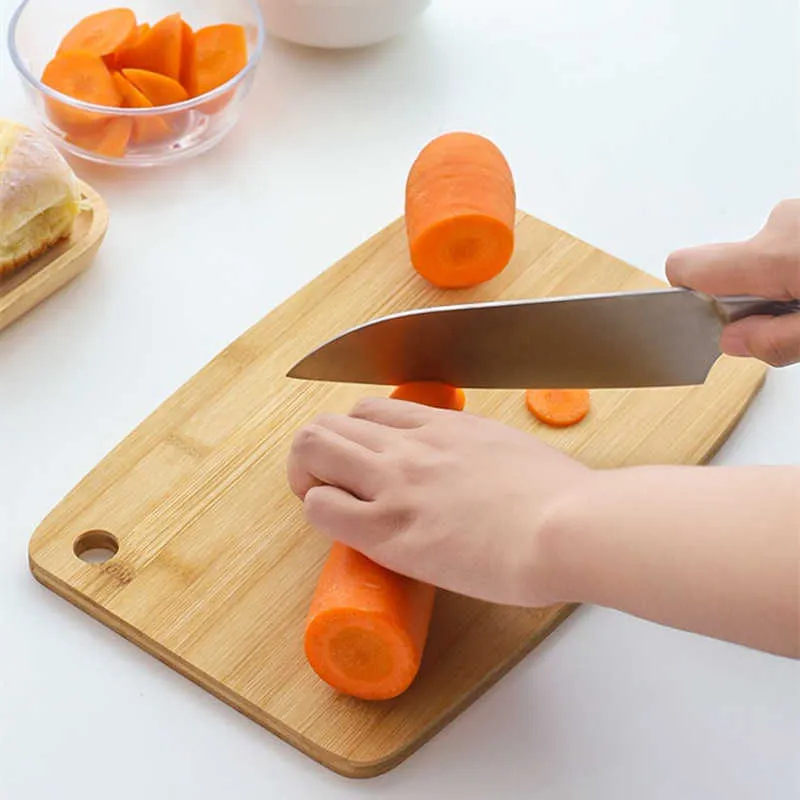 Bamboo Household Mini Fruit Cutting Board