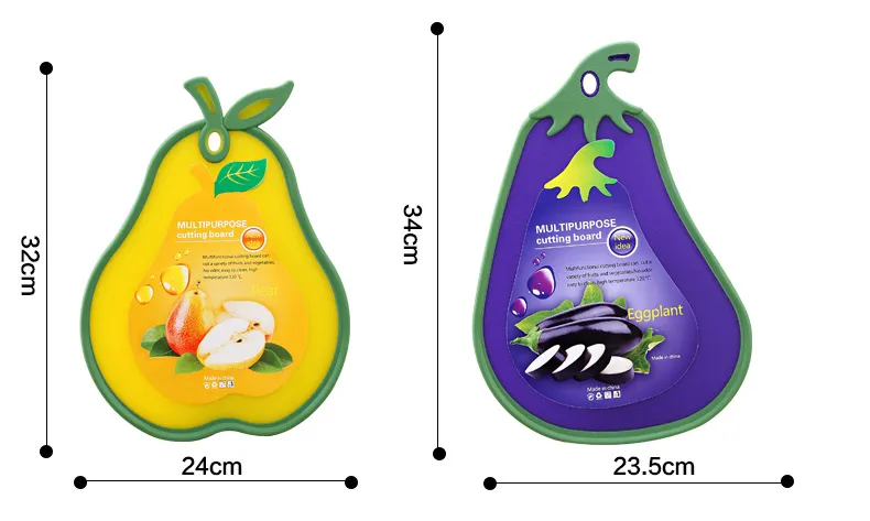 Plastic Anti Slip Cutting Board