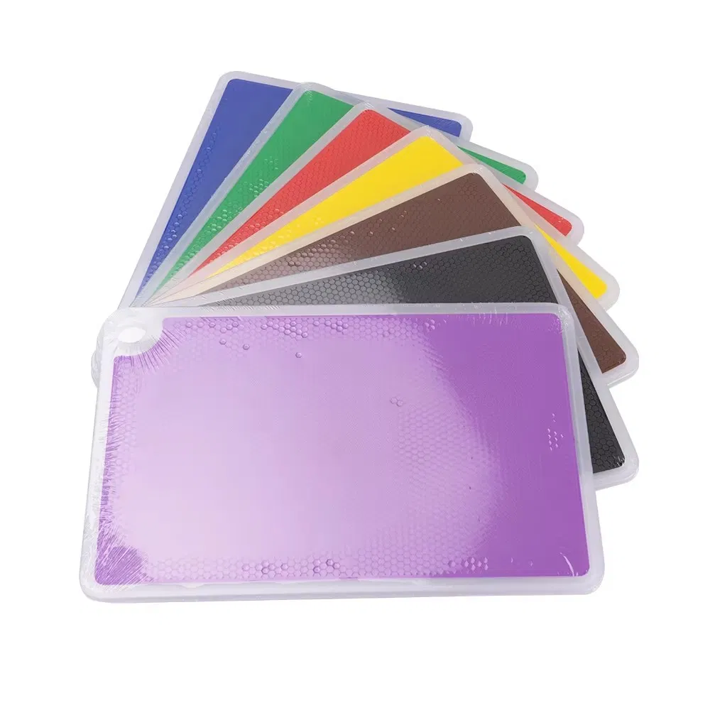 High Grade Eco-Friendly PP Rectangular Cutting Board Non-Slip Kitchen Cutting Board for Chopping Meat Food Fruit Factory Price