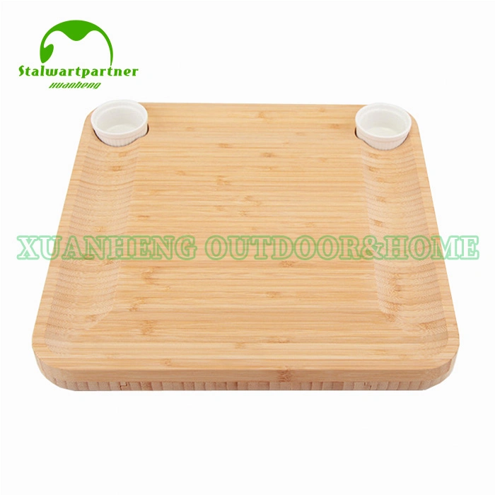 Wooden Bamboo Cutting Board Setcheese Board with Drawer