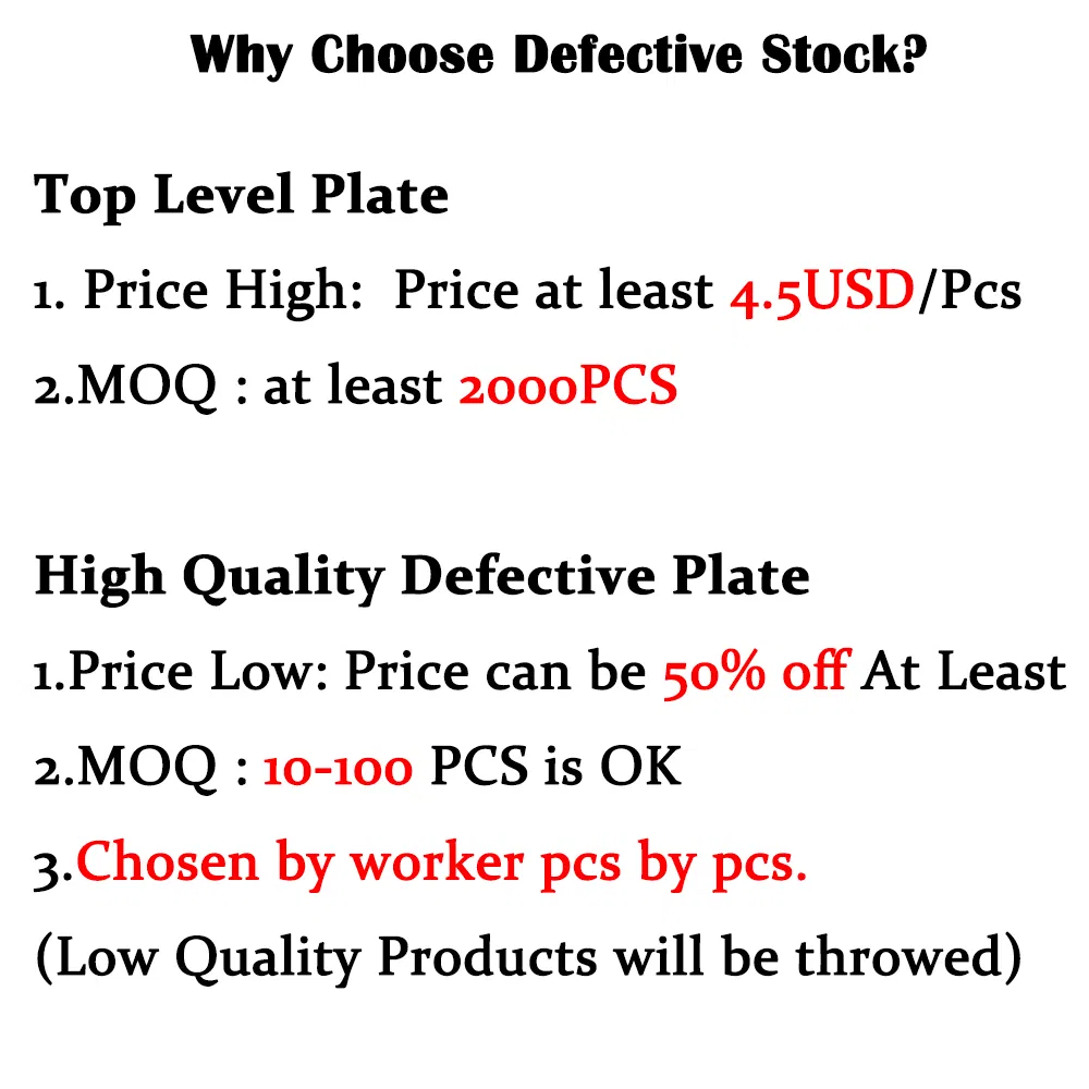 High Quality Defective Porcelain Plate Ceramic Dinnerware Set Crockery Plate Tableware