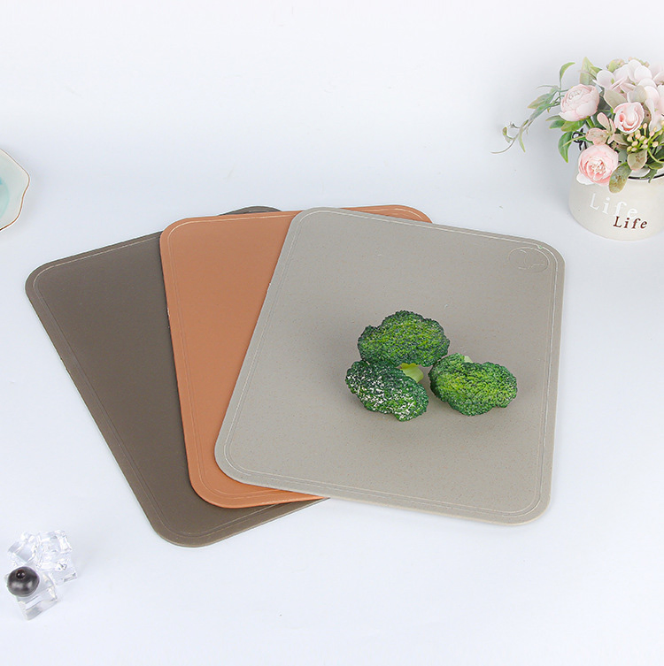 Wholesale Wood Fiber Chopping Board Without BPA Free Food Grade Wheat Straw Cutting Board Plastic Kitchen Cutting Boards