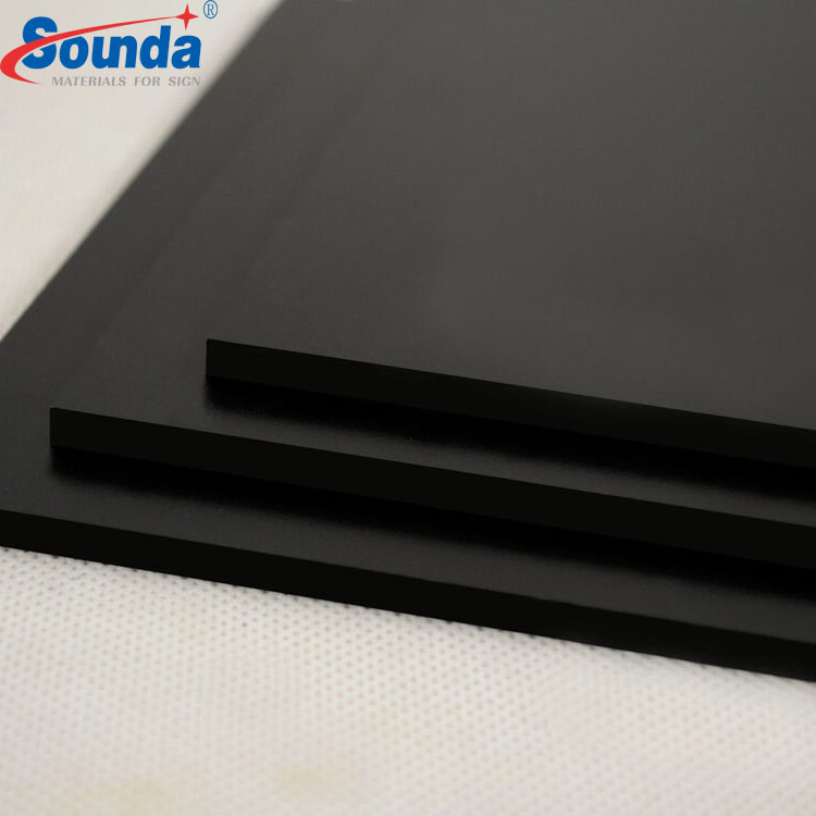 Plastic Sign Printing Die Cutting PVC Foam Advertising Board Sign