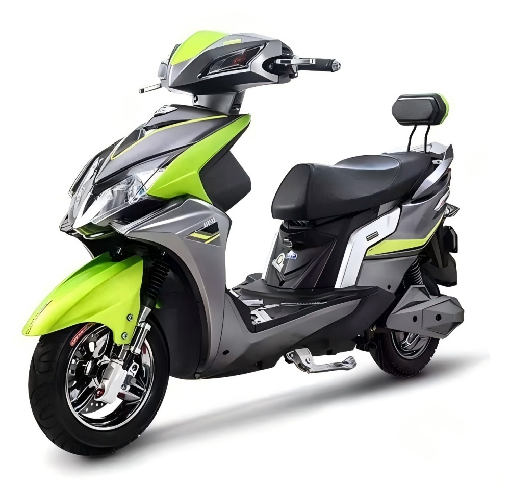 Electric Scooter Rear View