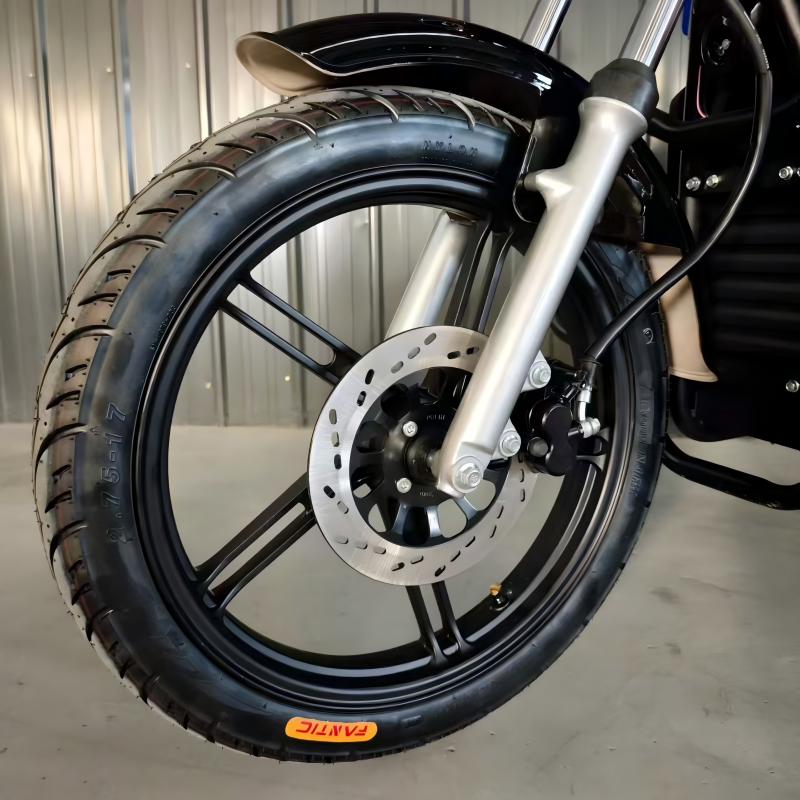 Retro Cargo Electric Motorcycle details 8