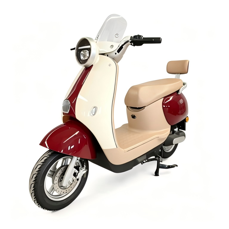 vintage macaron electric scooter detail 16