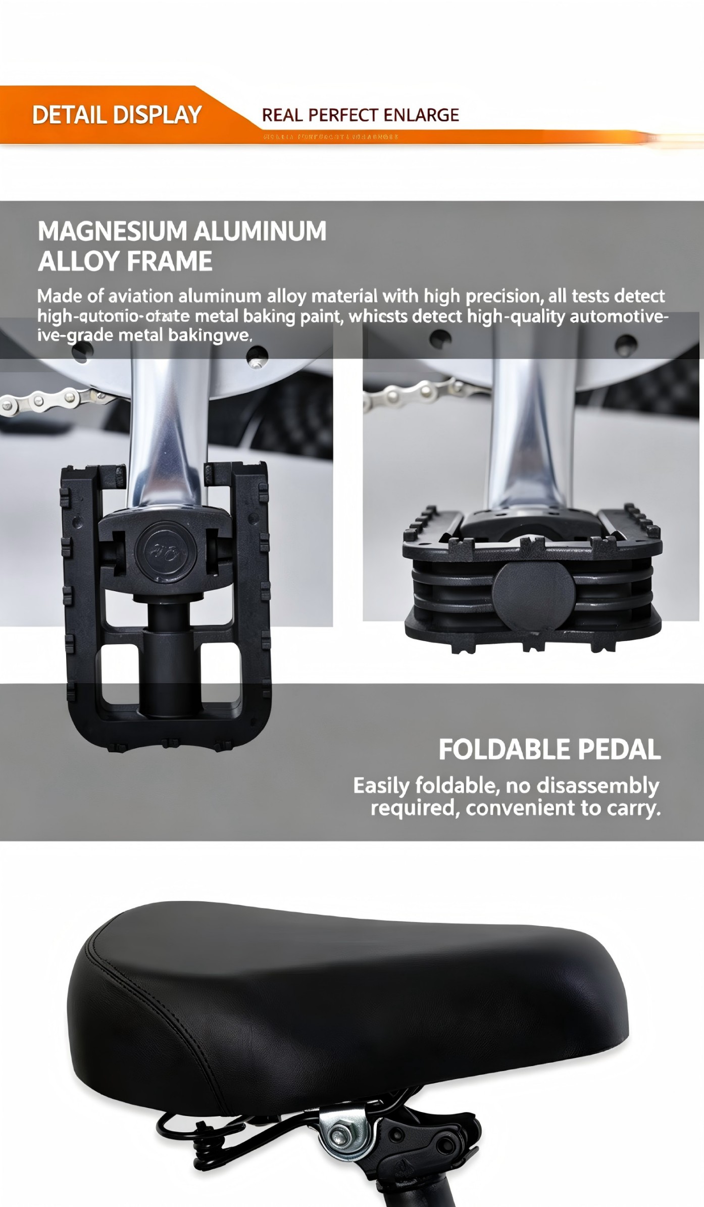 Foldable Electric Bike Detail 10