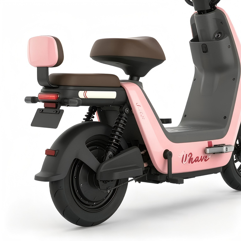 Thickened Dual Seats Detail