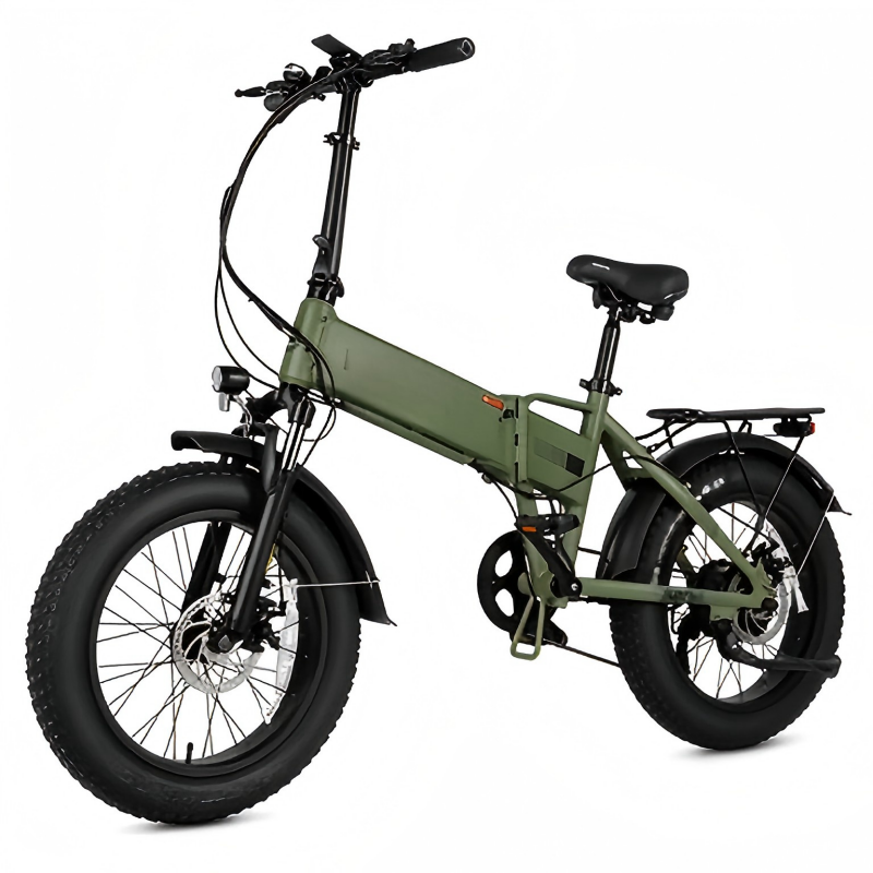 Premium steel folding bike