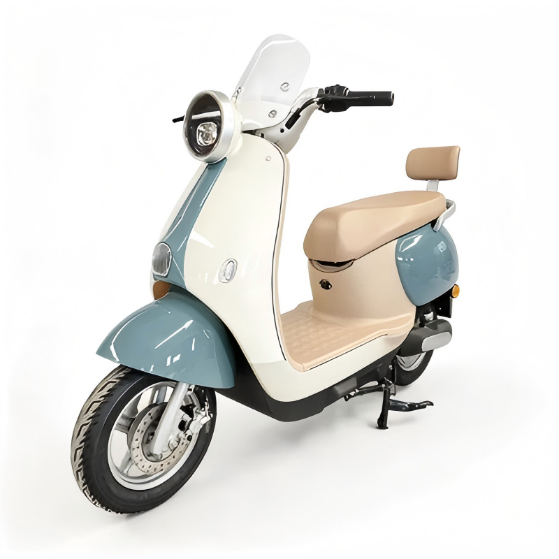vintage macaron electric scooter detail 17