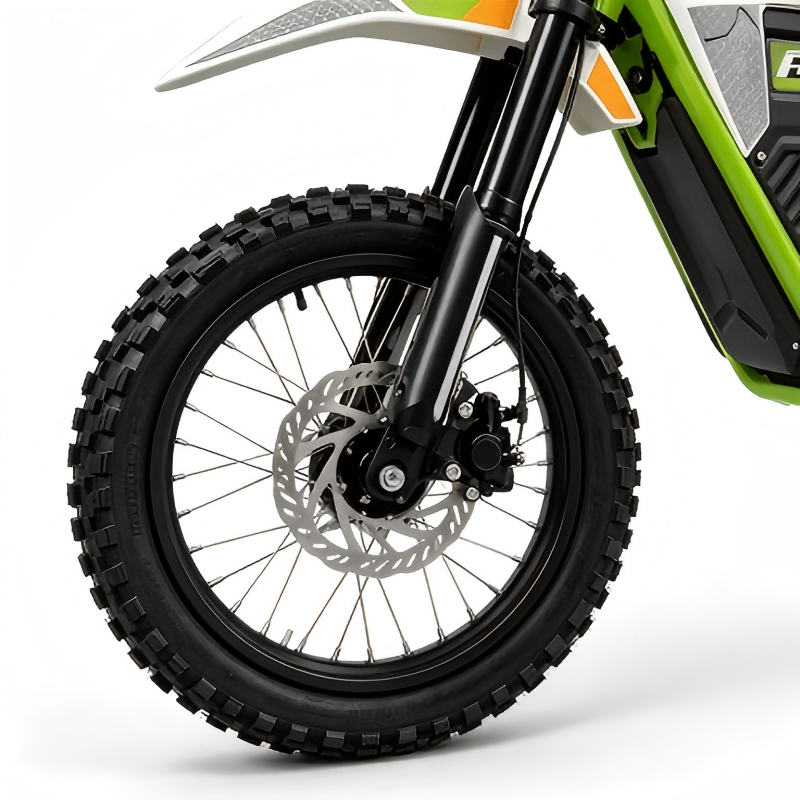 Electric dirt bike motor assembly