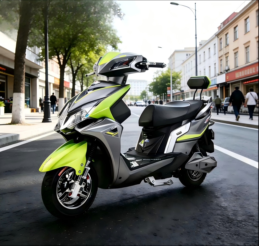 Electric Scooter Front View