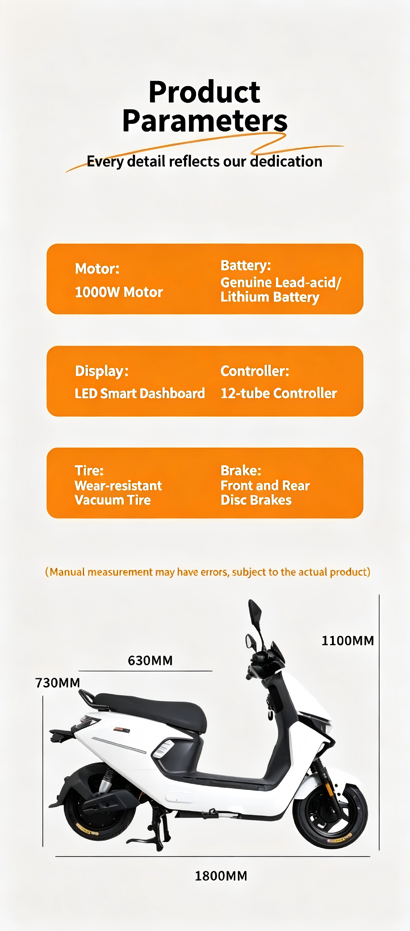 M9 Electric Scooter details 11
