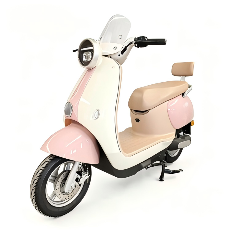 vintage macaron electric scooter detail 14