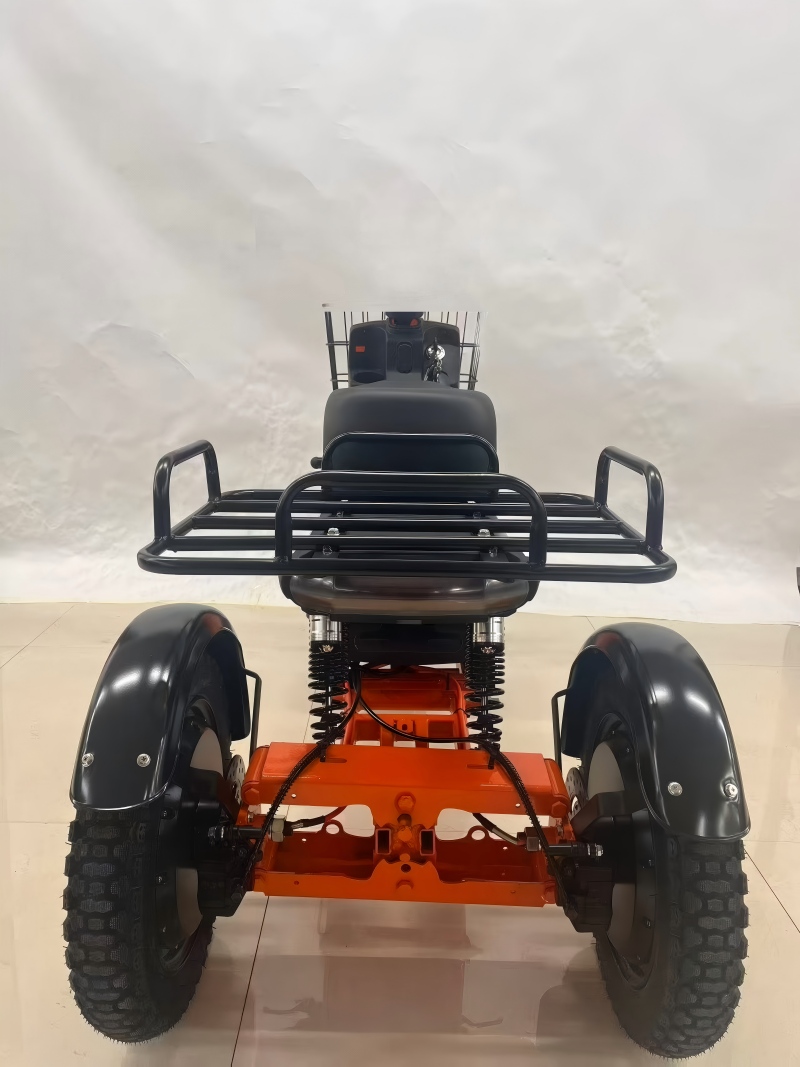 Aurora three-wheeled electric trike loading capability
