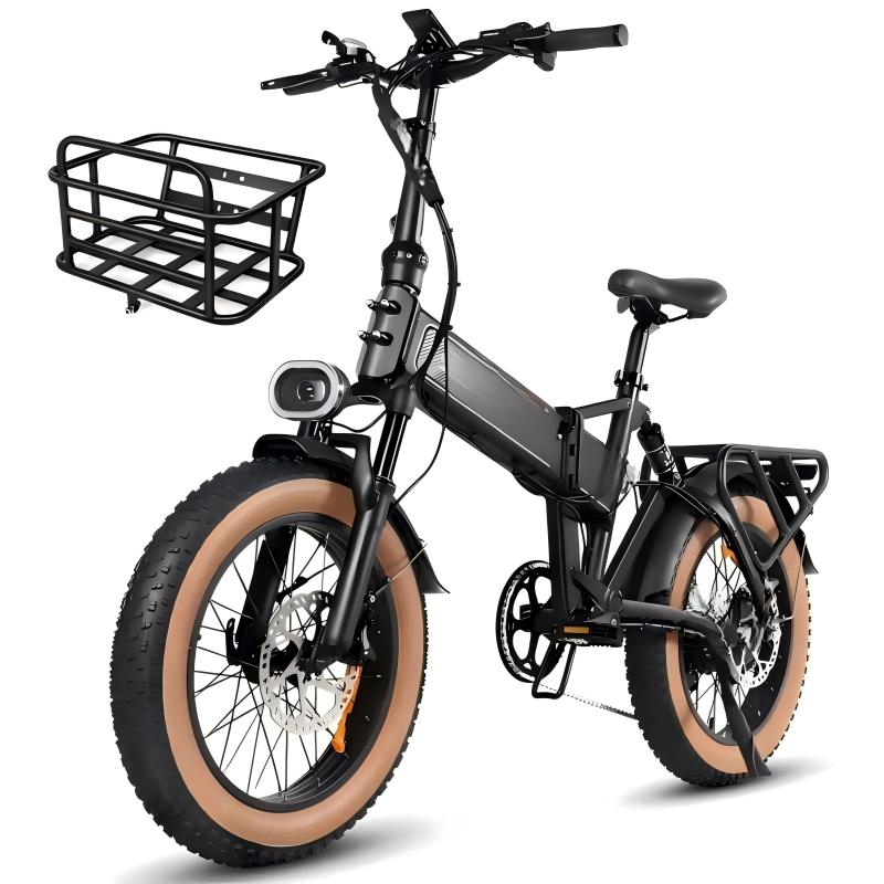 Folding electric bike main view