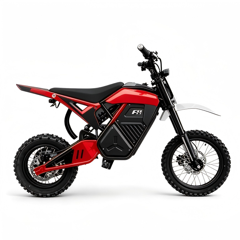 Electric dirt bike tires Close Up