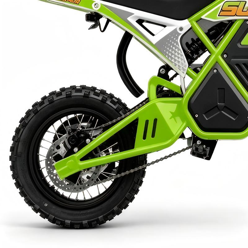 Electric dirt bike color options blue
