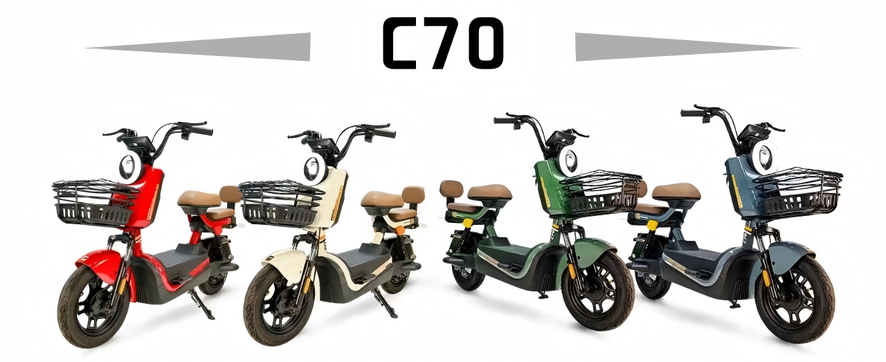 C70 Electric Bike Colors