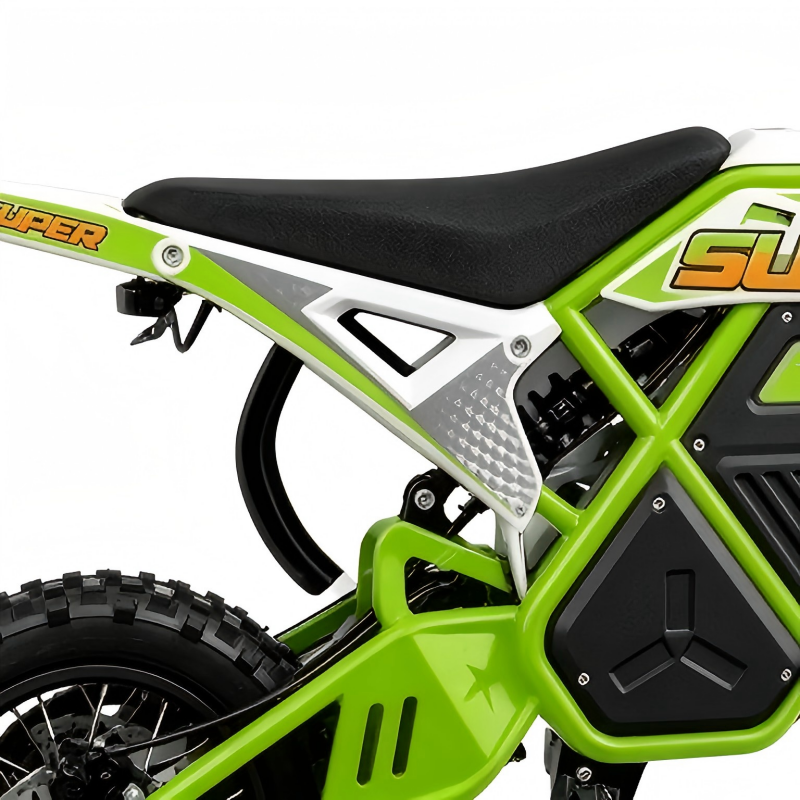 Electric dirt bike color options green