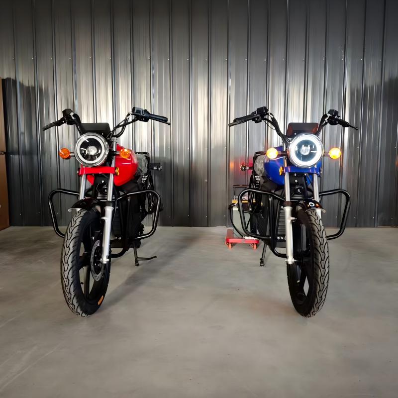 Retro Cargo Electric Motorcycle details 1
