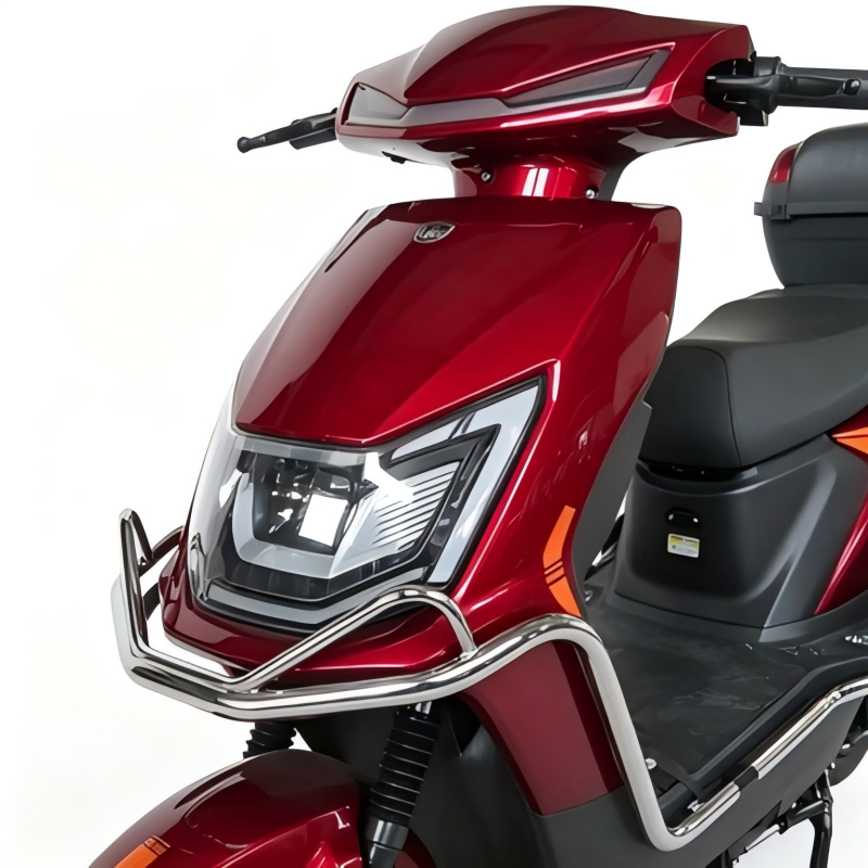 Electric Scooter Assembled Chassis Details