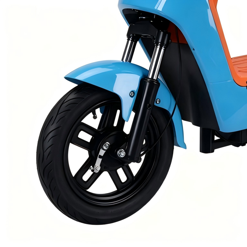 Hydraulic Shock Absorber and Wide Tires