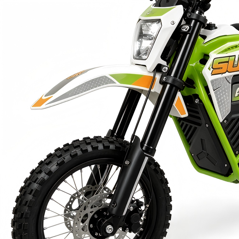 Electric dirt bike color options red