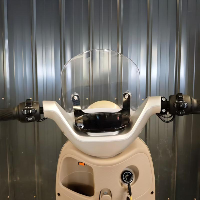 vintage macaron electric scooter detail 12