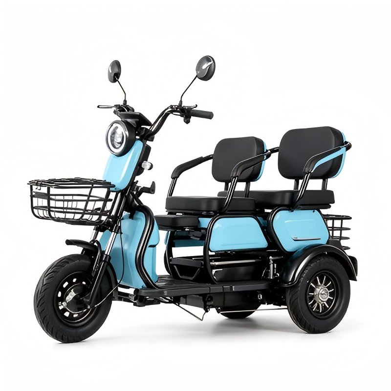 Family Multi-use Electric Tricycle Utility View