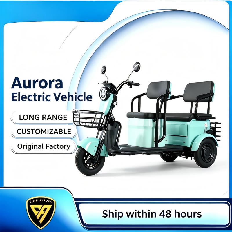 Comfortable Passenger Electric Three Wheeler