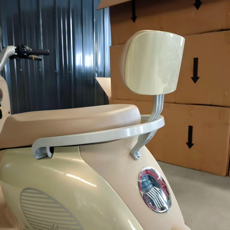 vintage macaron electric scooter detail 8