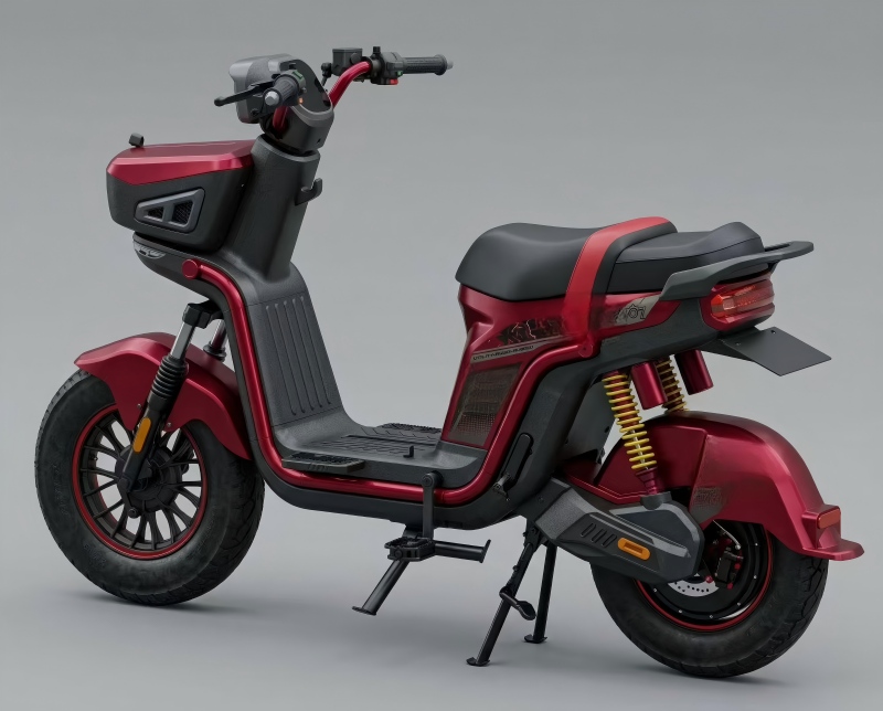 Electric Scooter Detail View 4