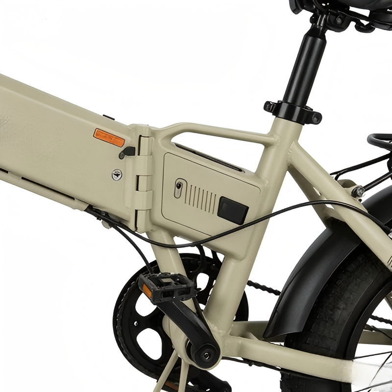 E-bike final folded state