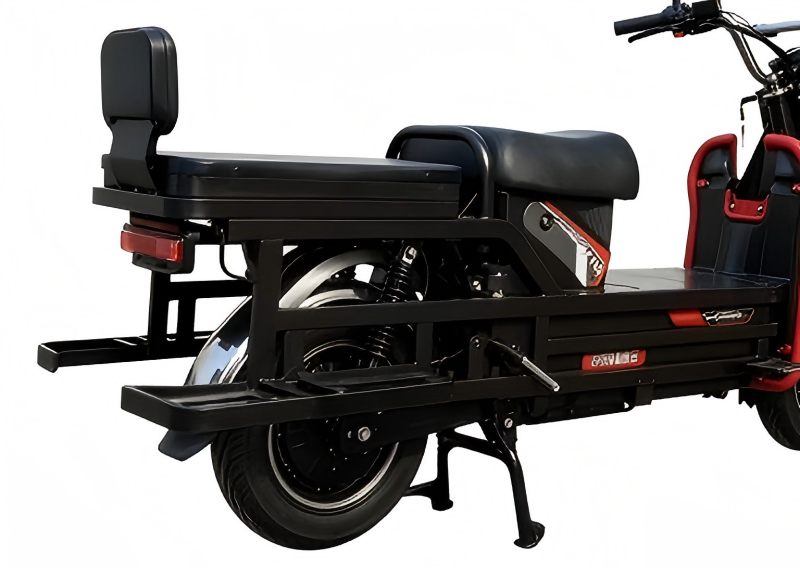 Heavy load cargo electric bike braking system