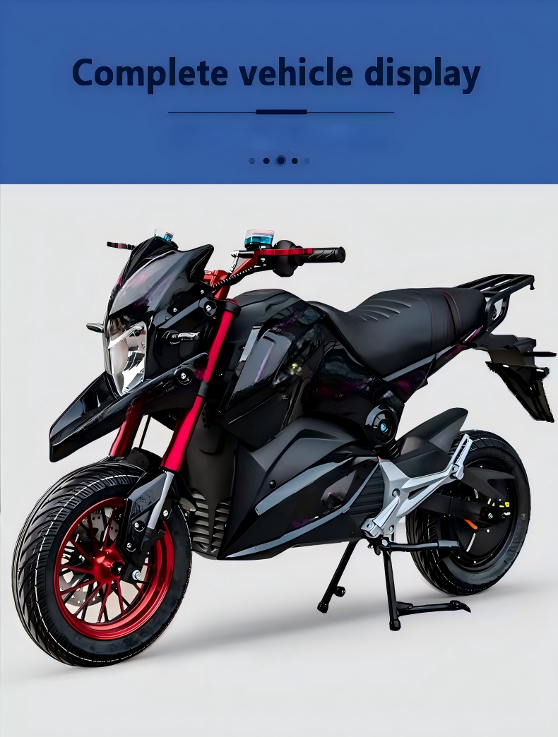 Aurora Electric Motorcycle Front View