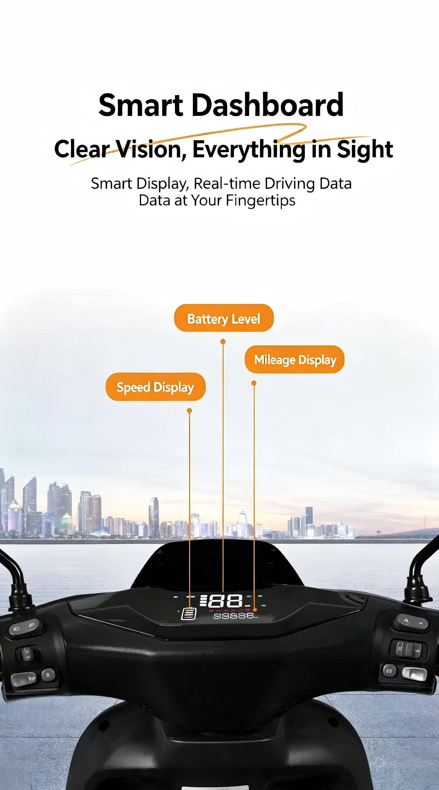 M9 Electric Scooter details 9
