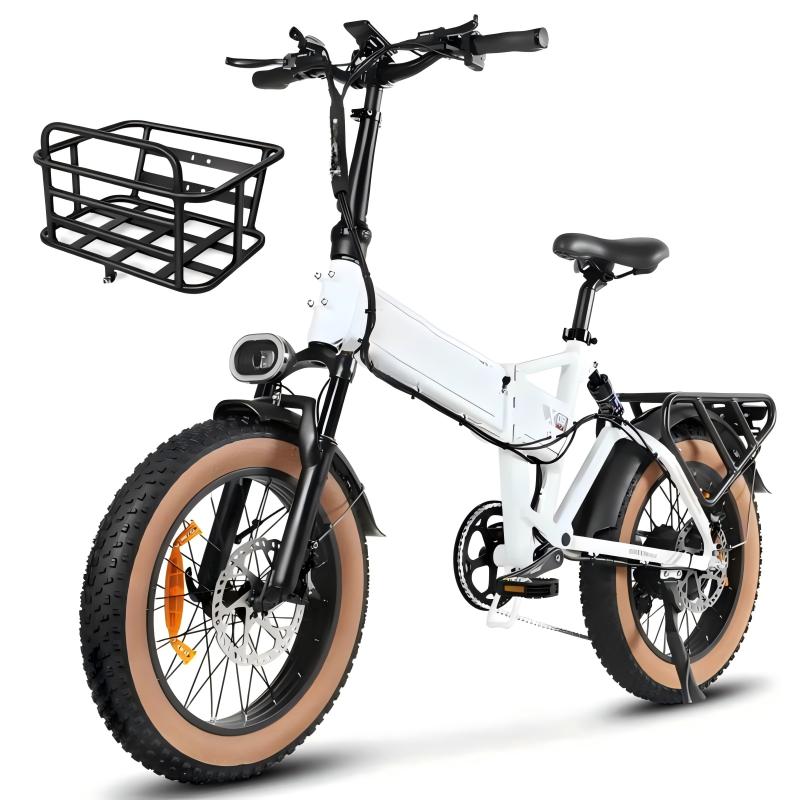 Straight frame e-bike detail
