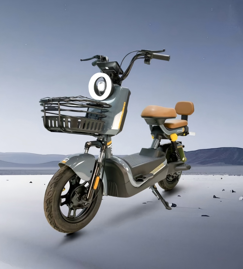 C70 Electric Bike Front View