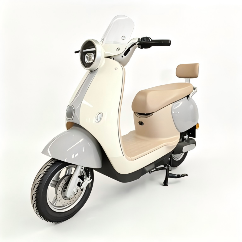 vintage macaron electric scooter detail 18