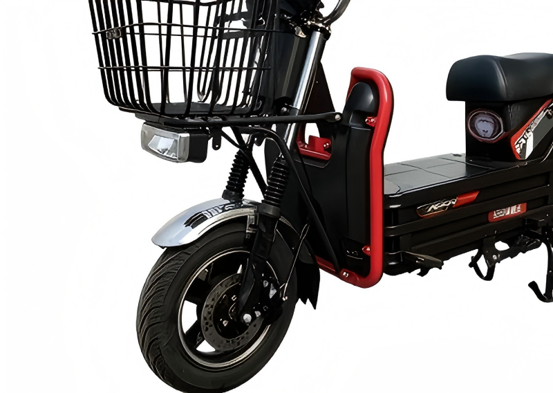 Heavy load cargo electric bike frame details