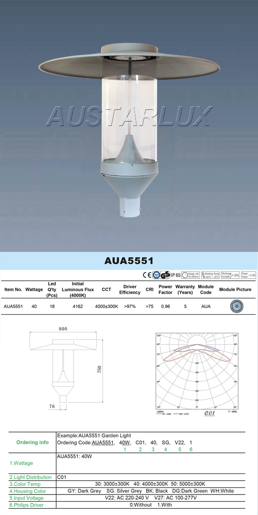 Outdoor Lighting Fixture