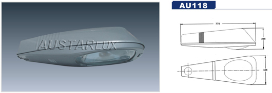Luminaire components and optical block design diagram