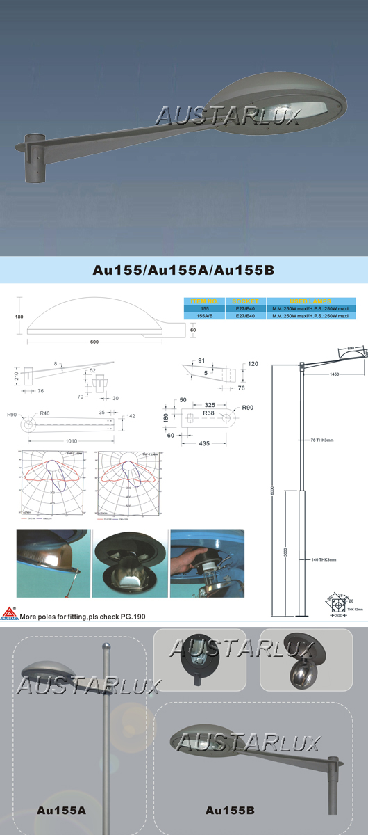 AU155B Product Structure Diagram