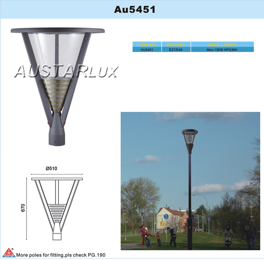 AU5451 Luminaire Component Details