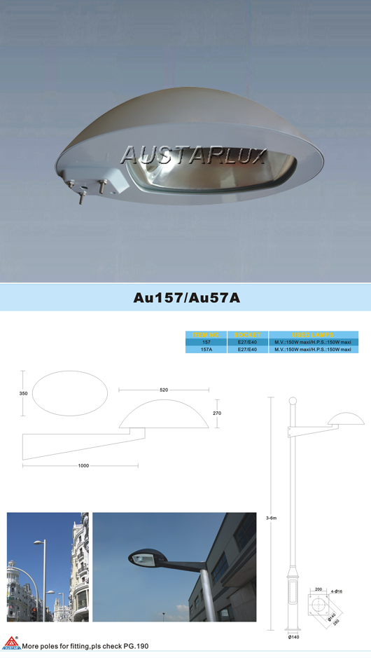AU157 luminaire product details