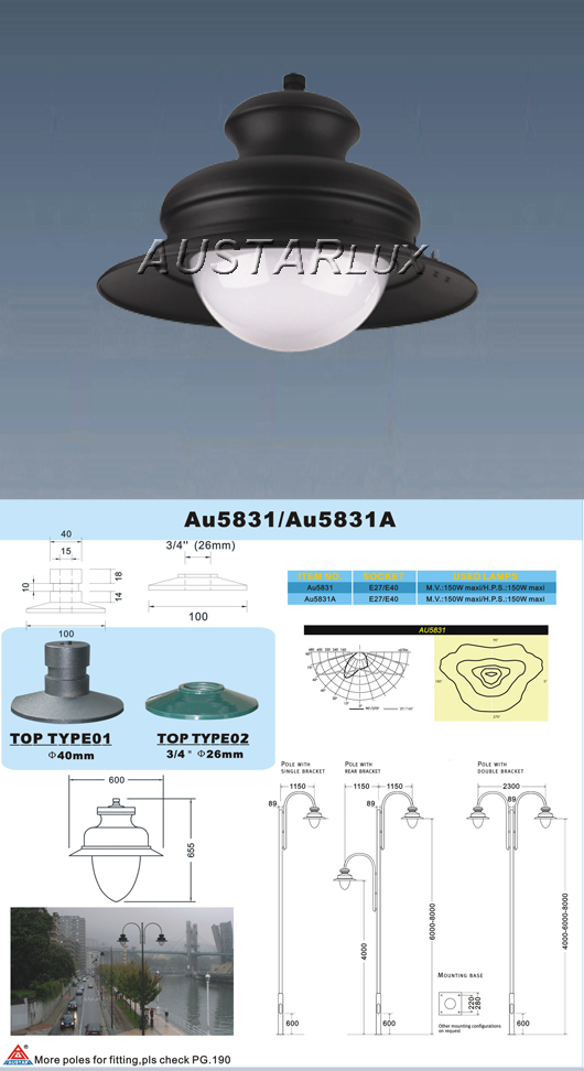 AU5831C Luminaire