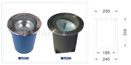 AU0013 Luminaire Structure Details